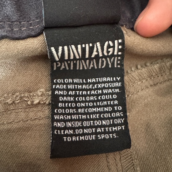 Vintage Patina Dye Men's Pants - Picture 2 of 11